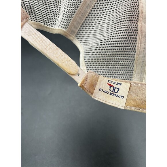 VTG Bad Day of Fishing VS Good Day at Work SnapBack Mesh Trucker Hat Cap USA - Picture 4 of 4